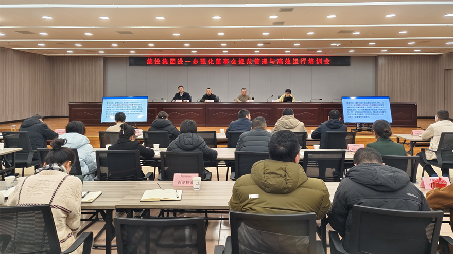 MK体育集团召开进一步强化董事会规范管理与高效运行培训会1